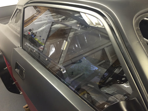 TR7 Lexan Door Windows