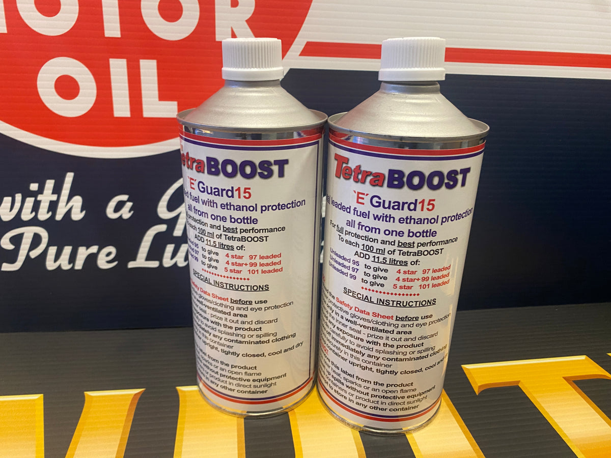 Tetra Boost Octane Boost Lead additive Hamilton Classic