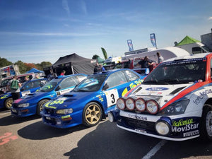 Rally day at Castle Combe