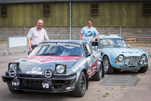 Alastair Flack from Hamilton Classic raises money for Devon Air Ambulance with rally rides