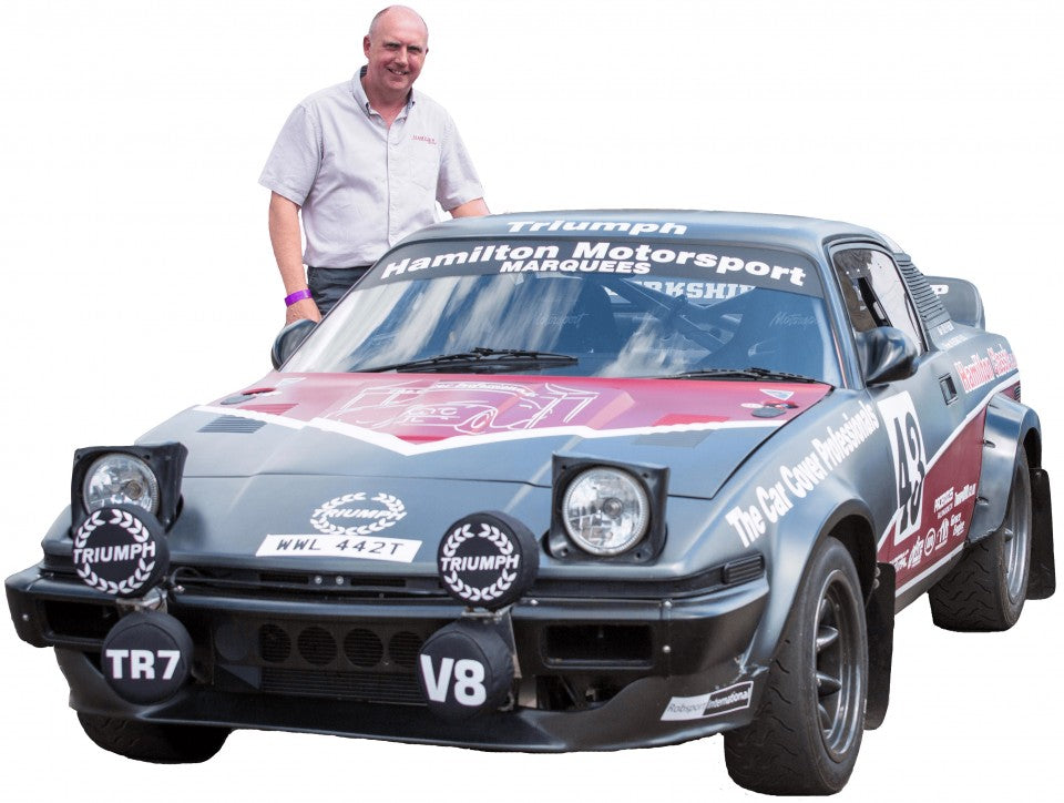 Our unique Triumph TR7V8 enters the MSN Circuit Rally Championship 2016.