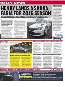 Motorsport News covers our TR7V8 circuits rally entry at Brands Hatch