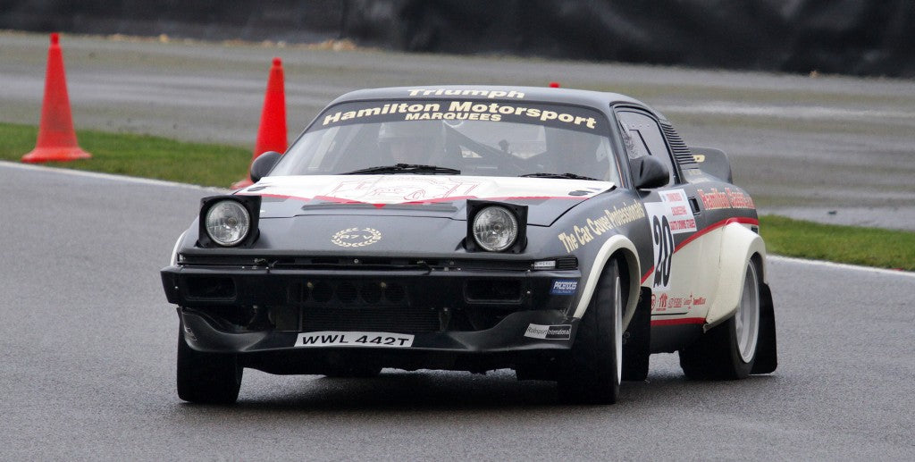 Triumph TR7 V8 braves the chill on the South Downs Stages Rally, Goodwood