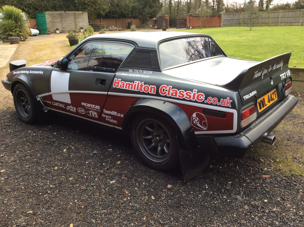 Tr7 Rear Photo TR7 Lexan Rear Window – Hamilton Classic